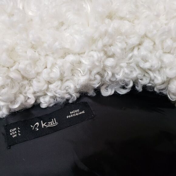 Mixed media puffer/ bomber jacket - Picture 6 of 7